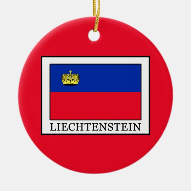 Liechtenstein Keramikornament (Vorne)