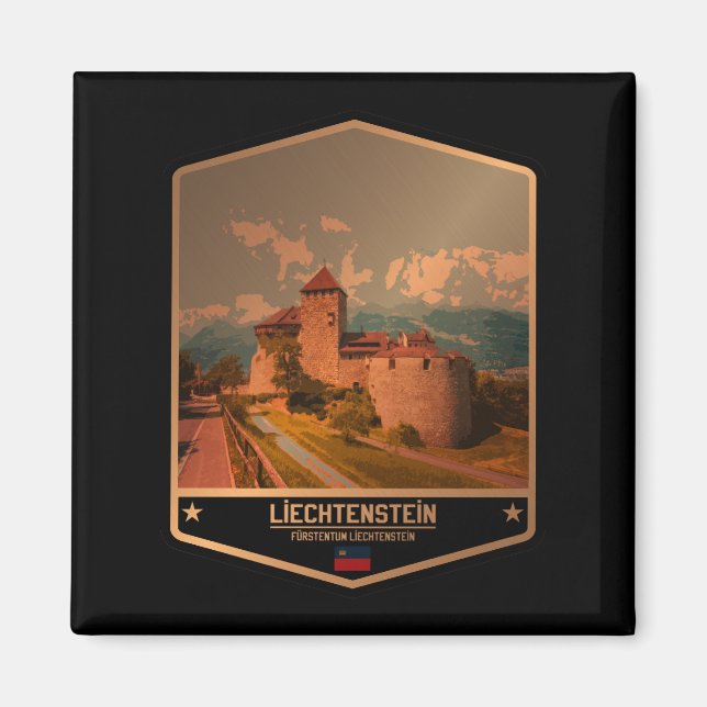 Liechtenstein Magnet (Vorne)