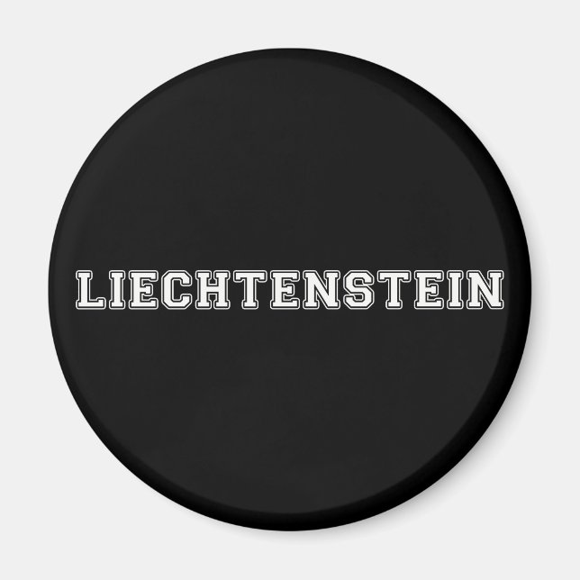Liechtenstein Magnet (Vorne)