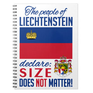 Liechtenstein Notebook Notizblock