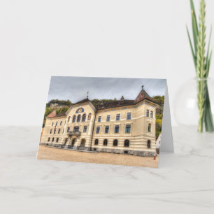 Liechtenstein Parlament Karte