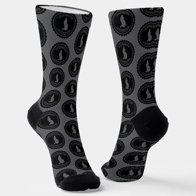 Liechtenstein Socken (Gewinkelt)