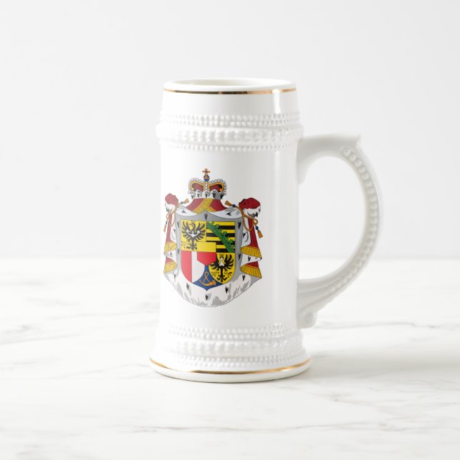Liechtenstein-Wappen Tasse (Rechts)