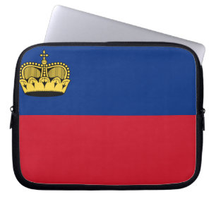 Liechtensteiner Flagge Laptopschutzhülle