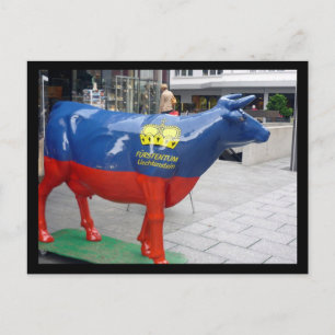 liechtensteinische Rinder Postkarte