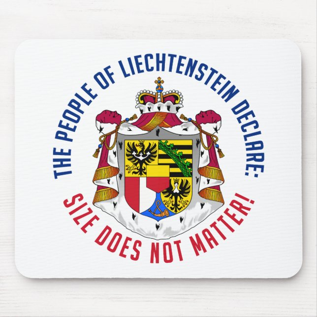 Liechtensteinischer Mousepad (Vorne)