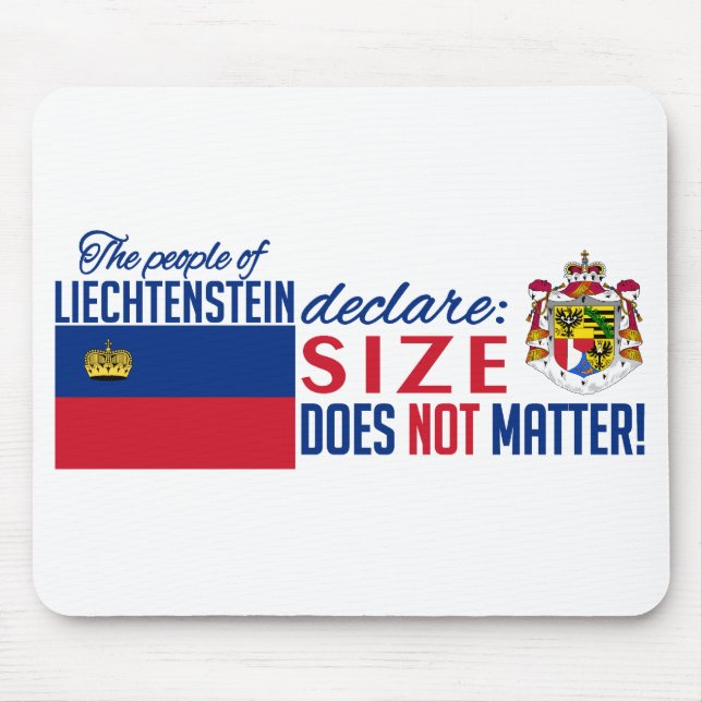 Liechtensteinischer Mousepad (Vorne)