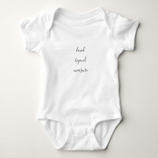 Lied Beyond Measurement Bible Christlich Bodysuit Baby Strampler