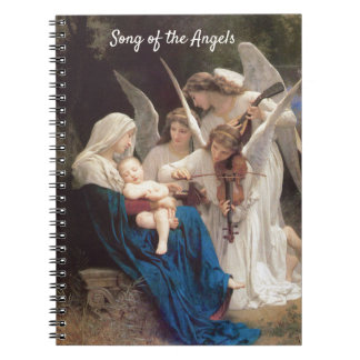 Lied der Engel (1881) von Bouguereau Notizblock