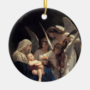 Lied der Engel, Bouguereau Keramikornament