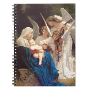 Lied der Engel - William-Adolphe Bouguereau Notizblock