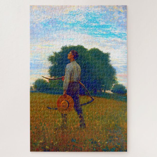 Lied des Lark Winslow Homer 1876 (Vertikal)