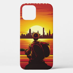Lied des Sonnenuntergangs Illustration Sonnenunter Case-Mate iPhone Hülle