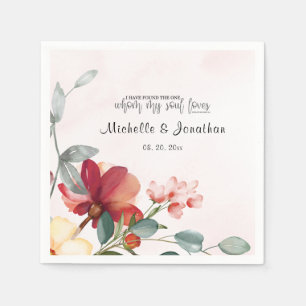 Lied Solomon 3:4 Ich habe das Eine Flora gefunden Serviette