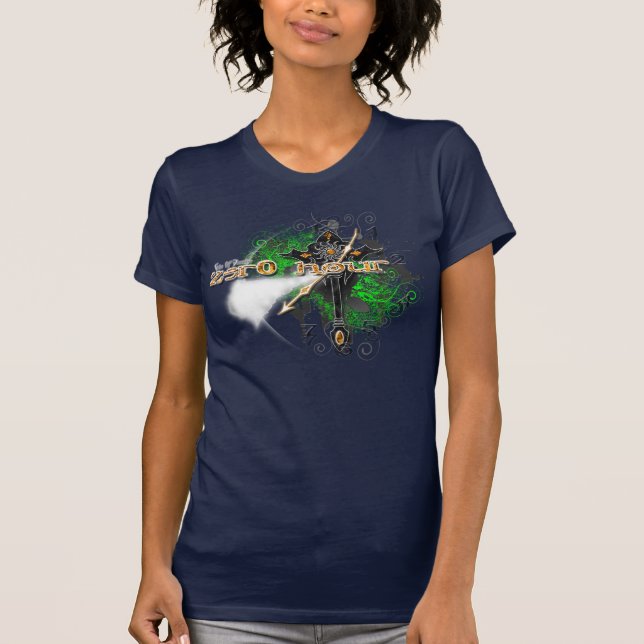 Lied-T-Shirt: Spritzen der Nullstunde | Farb T-Shirt (Vorderseite)