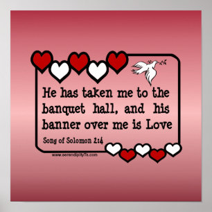 Lied von Solomon 2:4 Poster