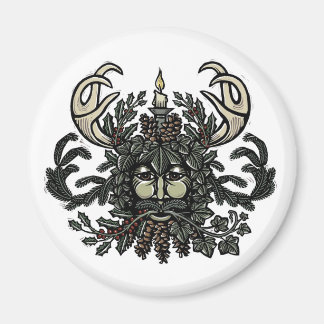 Lied von Solstice Greenman Kühlschrankmagnet
