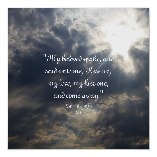 Lieder 2:10 Uhr Sticker Poster (Vorderseite)