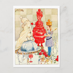 Lieder aus Alice: Das Fischrätsel Postkarte