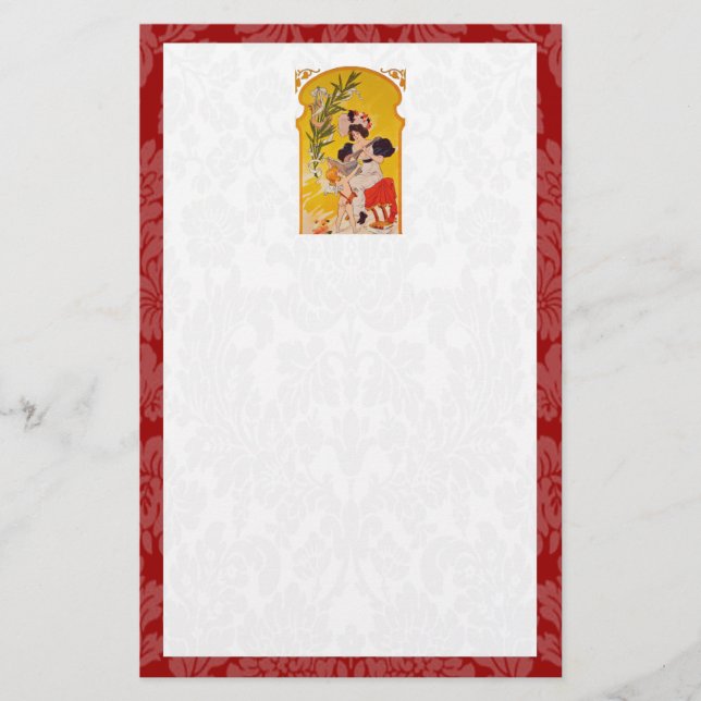 Lieder der Liebe Briefpapier (Vorderseite)