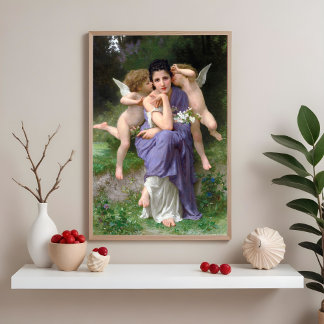 Lieder des Frühlings von William Bouguereau Fotodruck