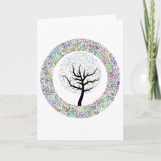 Lieder im Baum des Lebens Karte (Vorderseite)
