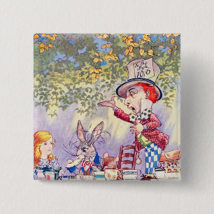 Lieder von Alice: Ein wütendes Tee-Party Button