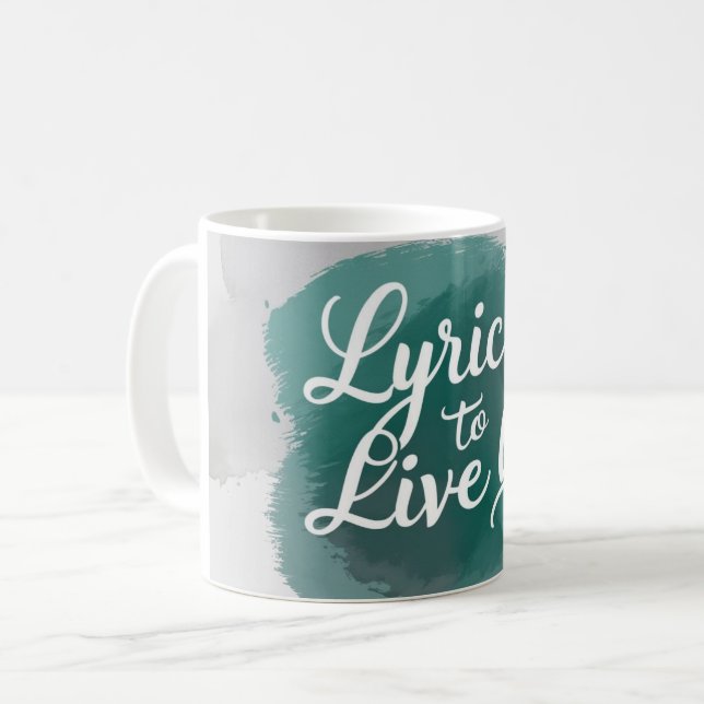 Lieder zum Leben 2 Kaffeetasse (Vorderseite Links)