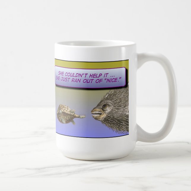 Lief aus "Nizza" Tasse heraus (Rechts)