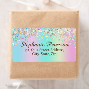 Lieferadresse von Unicorn Holographic Glitzer
