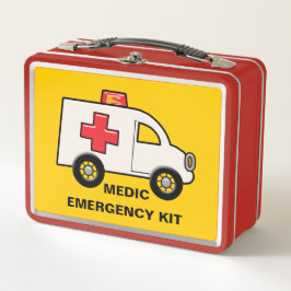 Lieferant erster Hilfe Metall Brotdose