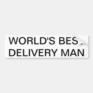 Lieferbote-Autoaufkleber der Welt bester Autoaufkleber
