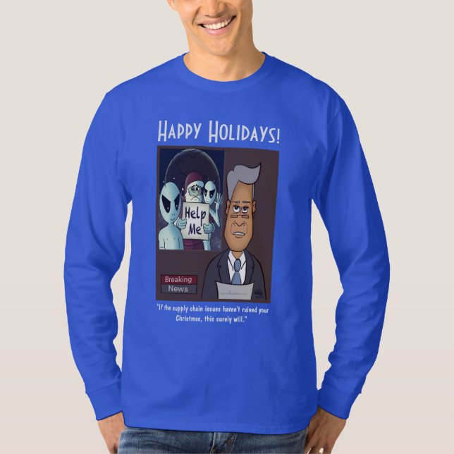 Lieferkette Langschläfer T - Shirt (Vorderseite)