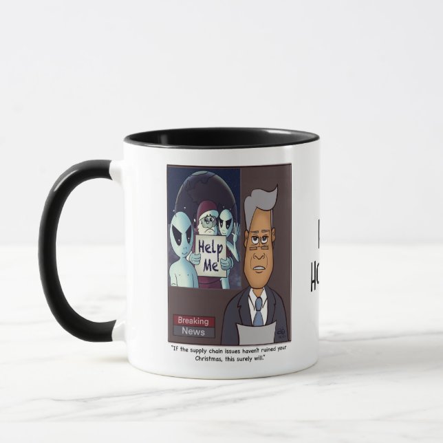 Lieferkettenurlaub Tasse (Links)