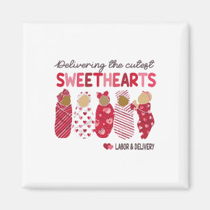 Liefern die süßesten Schatzis Arbeitslieferung V Magnet