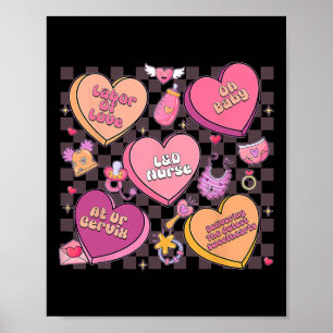 Liefern die süßesten Valentinsländer  Poster