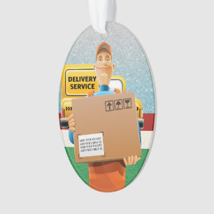 Lieferservice Ornament
