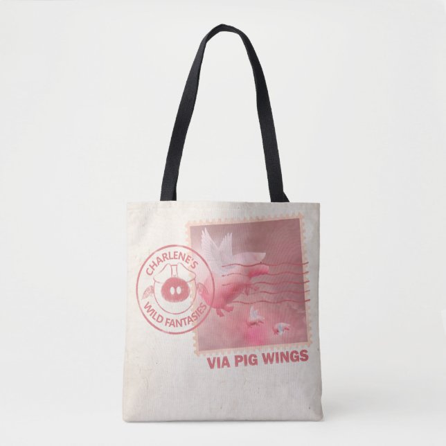 Liefert eure selbst-fliegende Schweinefleischtasch Tasche (Vorderseite)