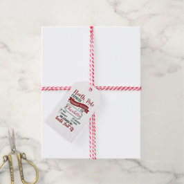 Liefertag für den Nordpol-Express Geschenkanhänger