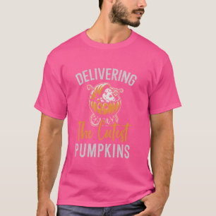 Lieferung der Niedlichsten Pumpkins Arbeit & Liefe T-Shirt