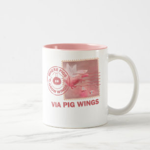 Lieferung von selbst geflochtenem Schweinefleisch Zweifarbige Tasse