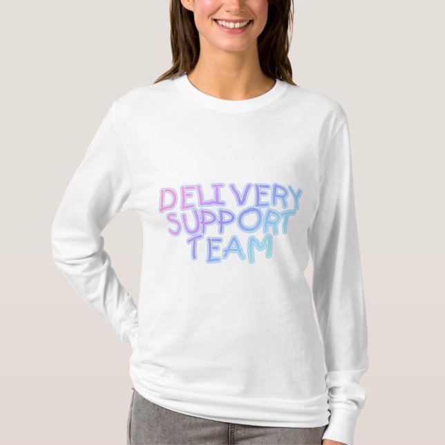 Lieferungs-Support - Team T-Shirt (Vorderseite)
