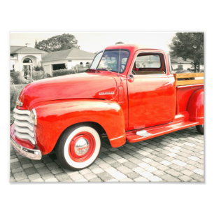 Lieferwagen 1950 Chevrolets 3100 Fotodruck
