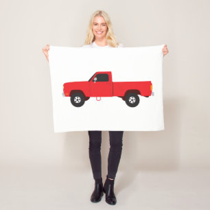 Lieferwagen LKW Fleecedecke