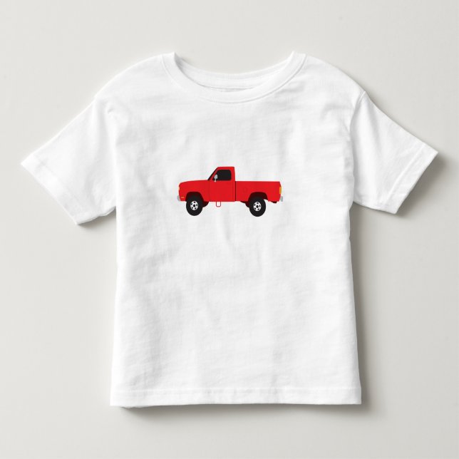 Lieferwagen LKW Kleinkind T-shirt (Vorderseite)