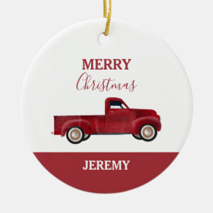 Lieferwagen LKW Niedliche Fahrzeuge Kinderwagen We Keramik Ornament
