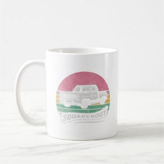 Lieferwagen LKW-Platz Karosserie Kaffeetasse