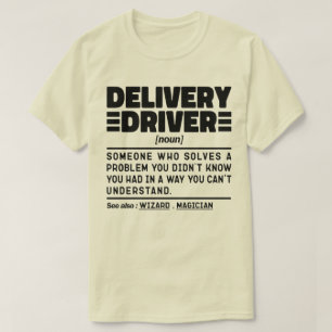 Lieferwagen-Noun-Treiber-Lover-Lustige Sprüche T-Shirt