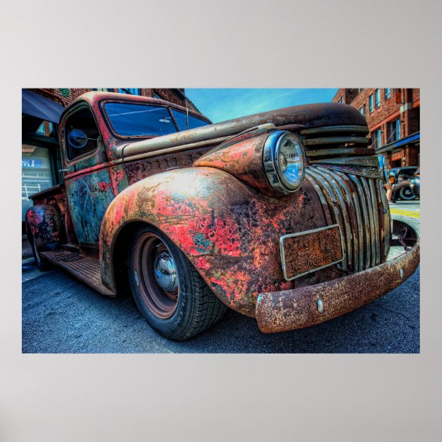 Lieferwagen Poster (Vorne)