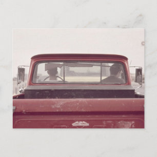 Lieferwagen Truck, 1973 Postkarte